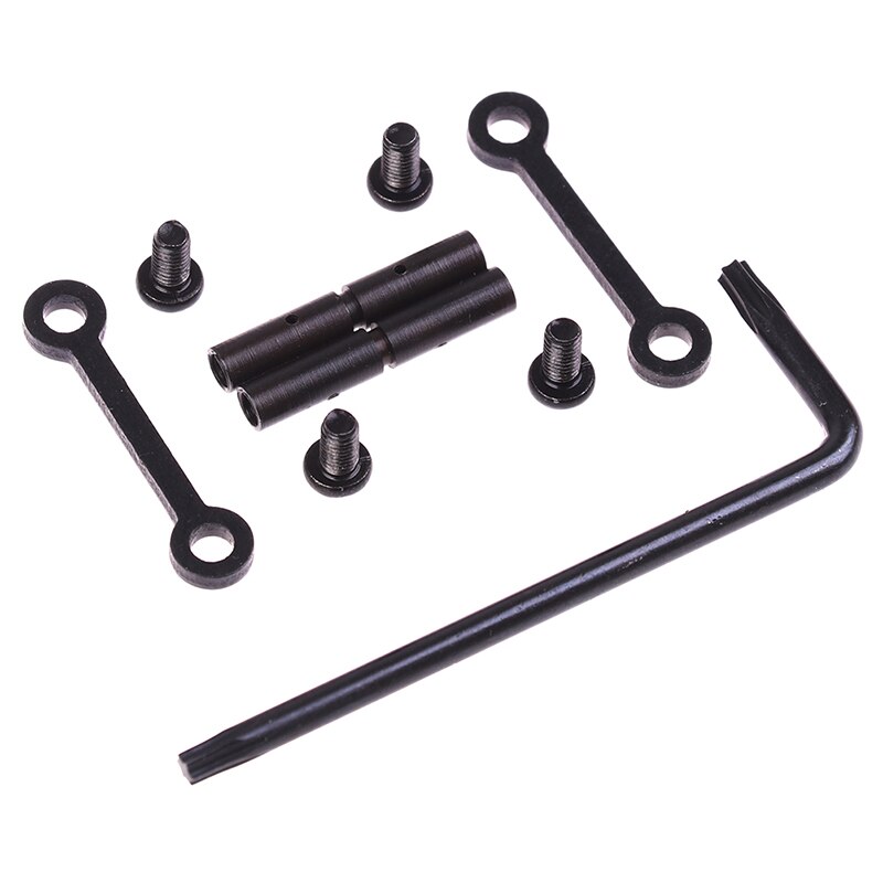 1 Set Black Complete Anti Walk Rotation Pins Kit Set .154" For .223