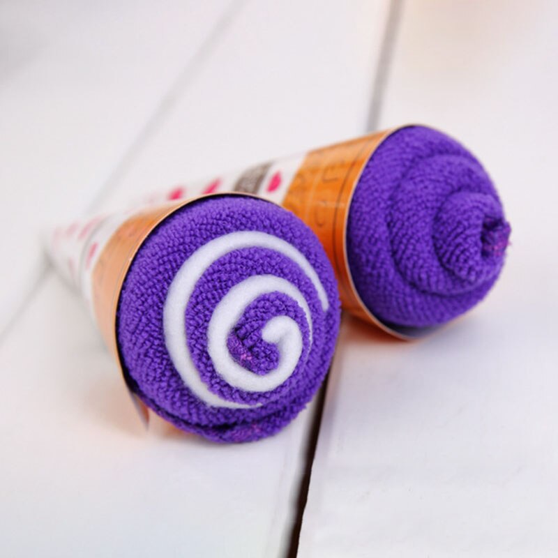 1 Stuks Washandje Handdoek Taart Vorm Zachte Voor Bruiloft Verjaardag Party Paar Valentijnsdag SEP99