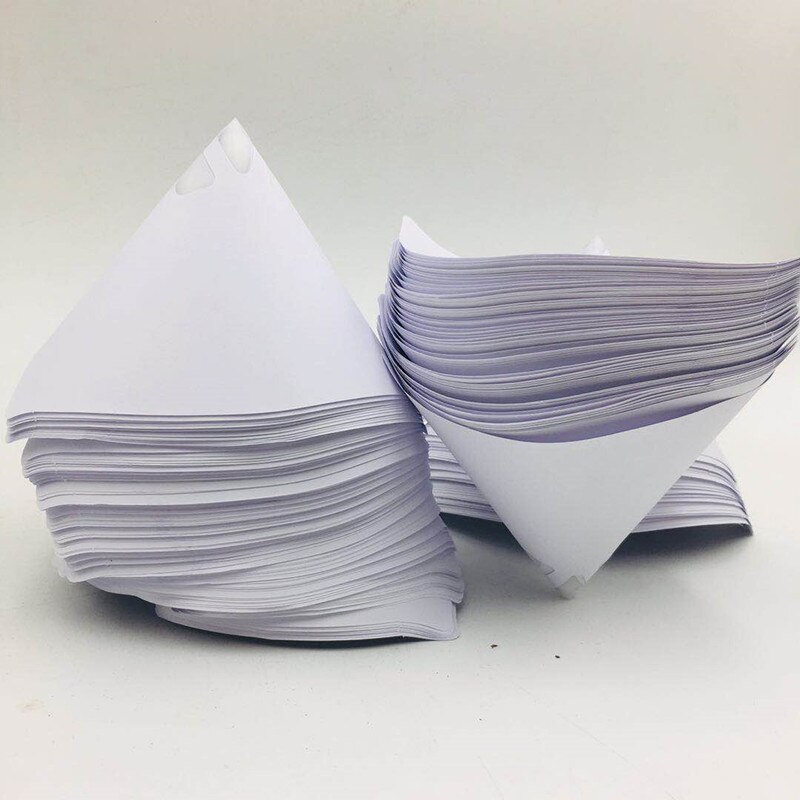 Diywork 150 Stuk/set Autolak Deel Verf Trechter Tool Paper Verfzeefjes Industriële Coating Filtratie Conische Mesh Filter