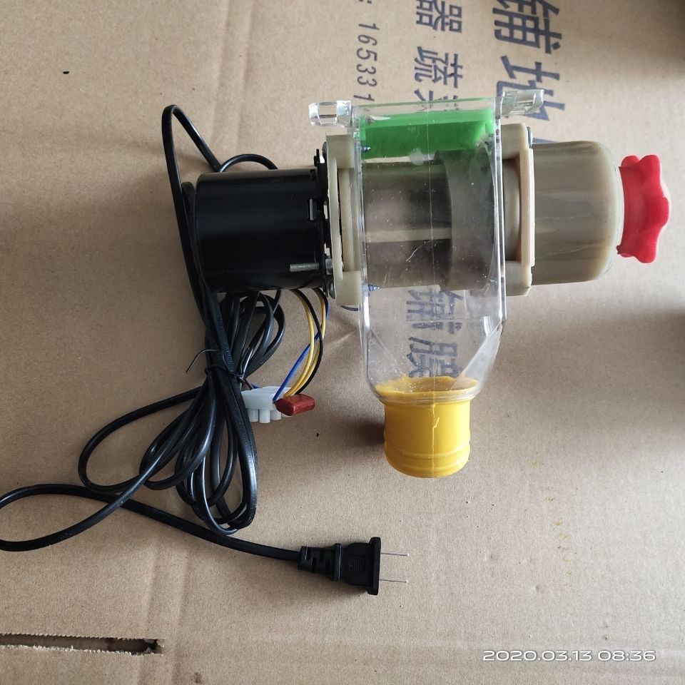 220V invoertimingschakelaar, elektrische voermachine voor maïs, zaaiaccessoires, zaaddoos, kunstmestdoos: WHITE