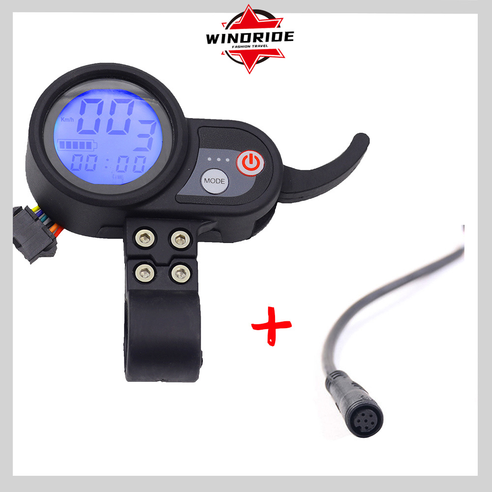 JP Controller motore Brushless 36V/48V/52V/60V regolatore di velocità con pannello Display LCD impermeabile per Scooter bici elettrica: Arancione