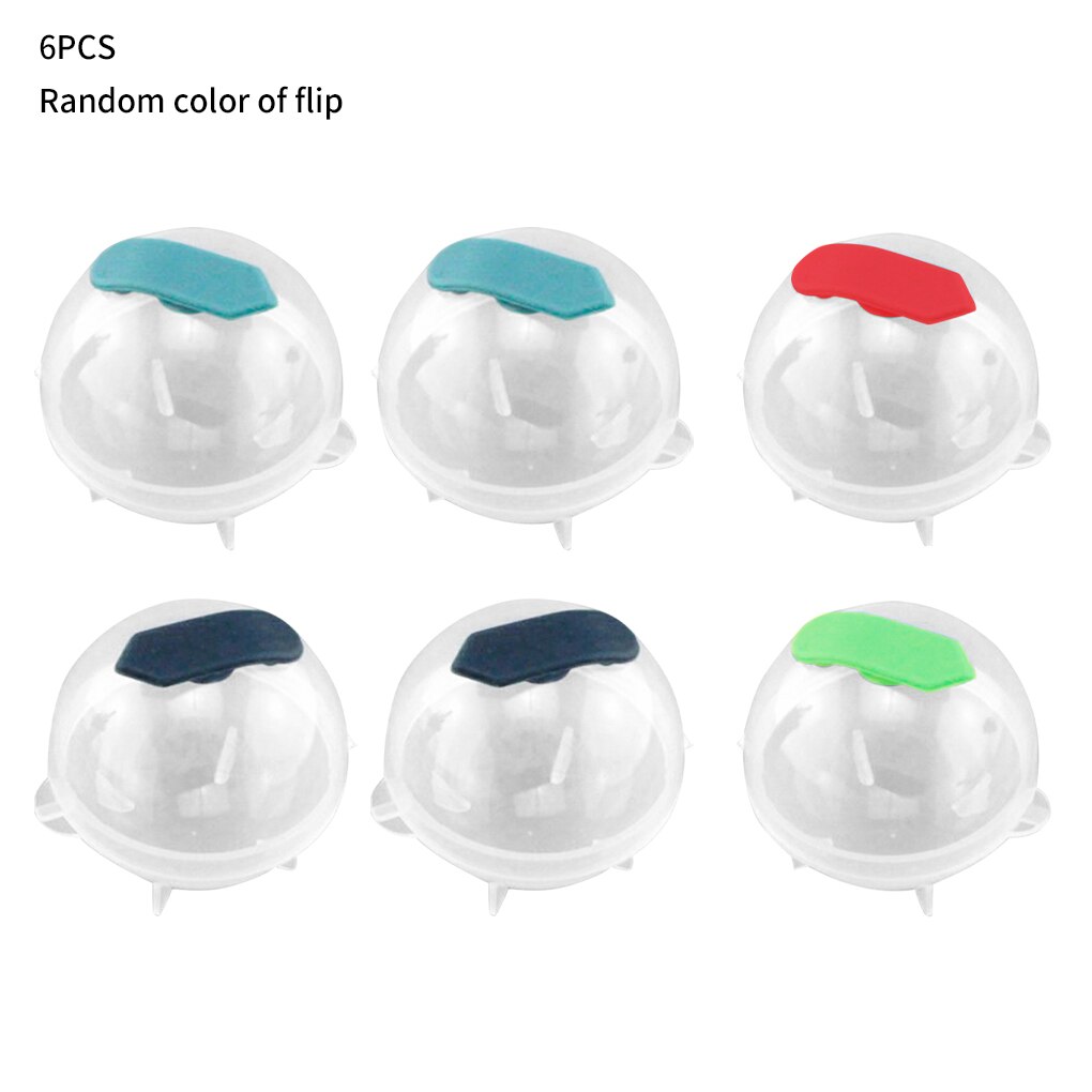 Bal Ice Mallen Bol Ronde Bal Ice Cube Makers Thuis En Bar Party Keuken Whiskey Cocktail Diy Ijs Mallen: 6pcs
