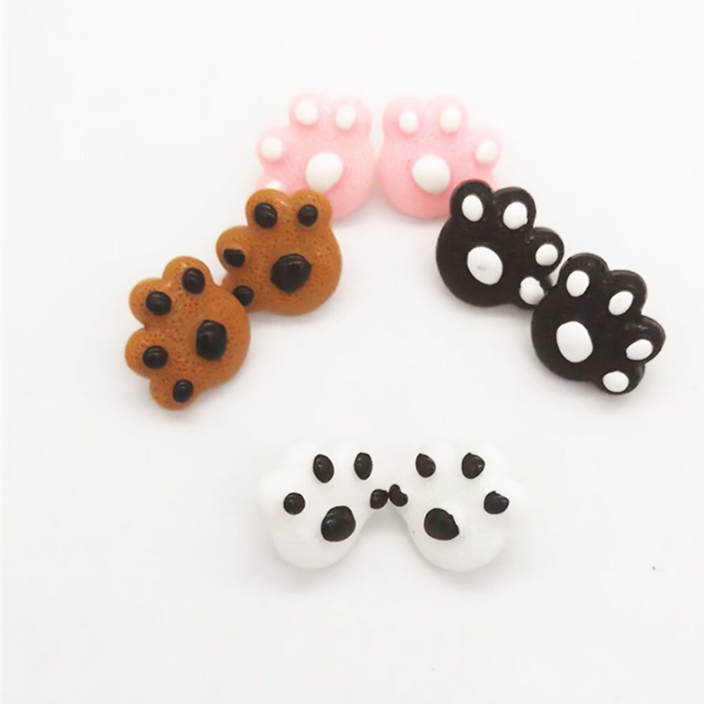 1 Box/25pcs Practical Thumbtack Small Drawing Pin Chic Bear Claw Pushpin