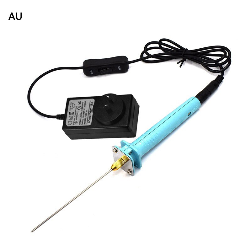 Piepschuimsnijder elektrische schuimsnijder piepschuimsnijmachine schuimbenodigdheden elektrische accessoires draagbare schuimsnijpen: Au 10cm