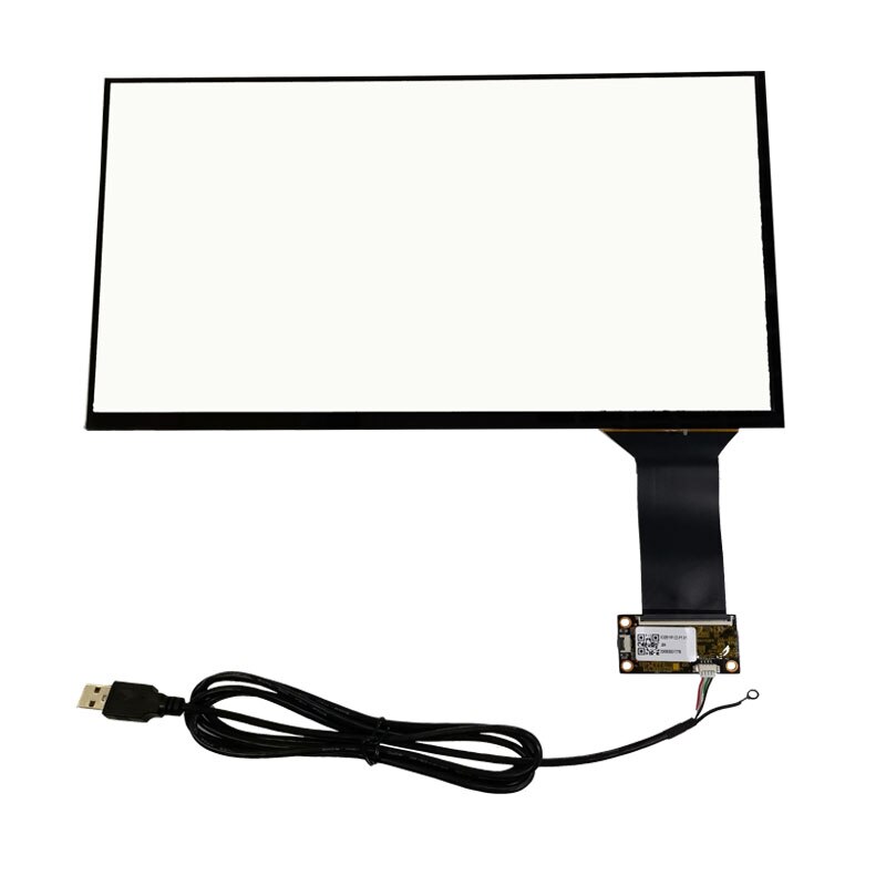 13,3 inch touch panel kapazitive fenster linux raspberry pi Android system USB stecker und spielen oberfläche aus gehärtetem glas