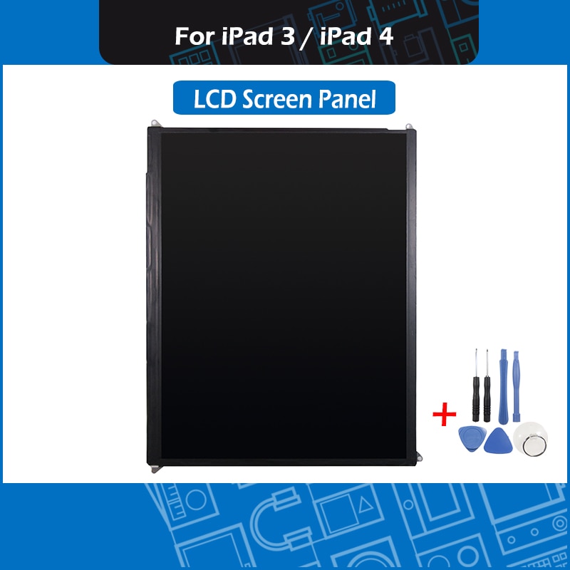 Tablet LCD Screen Panel For iPad 3 / 4 A1416 A1430 A1403 A1458 A1459 A1460 Screen Display Repair Replacement
