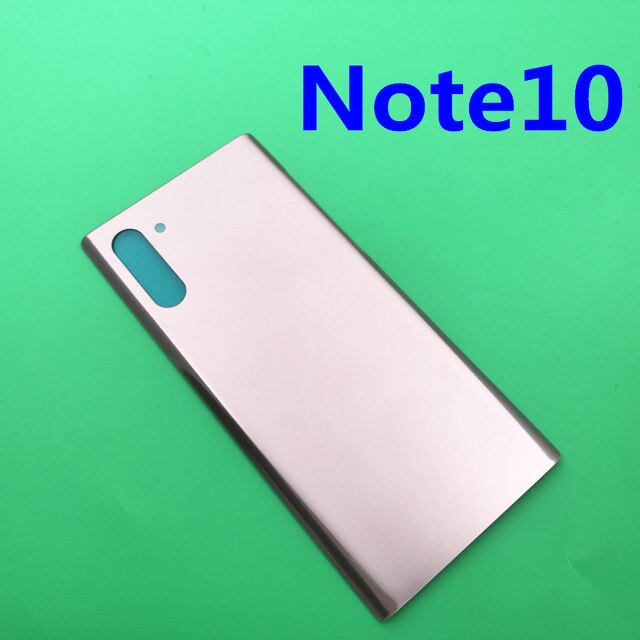 Samsung galaxy note 10 plus 10+  :lle takakansi lasi takaluukun kotelon kansi vaihtopuhelinkotelo samsung note 10: lle: Huomautus 10 vaaleanpunainen