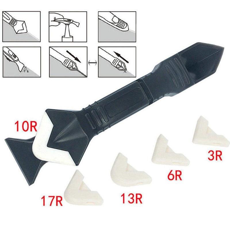 Scraper Squeegee Flooring Tools Floor Cleaner Angle Remove Glue Tool Residual Shovel Tile Glass E3Q6