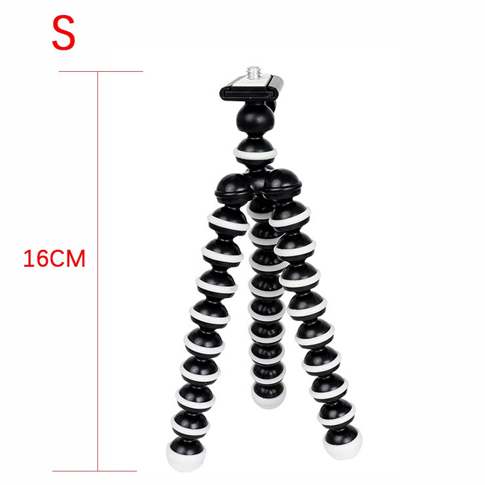 Octopus joustava kolmijalka gorillapod puhelimeen puhelin matkapuhelin älypuhelin dslr kamera pöytäpöytä mini jalusta klipsillä: Jalustat