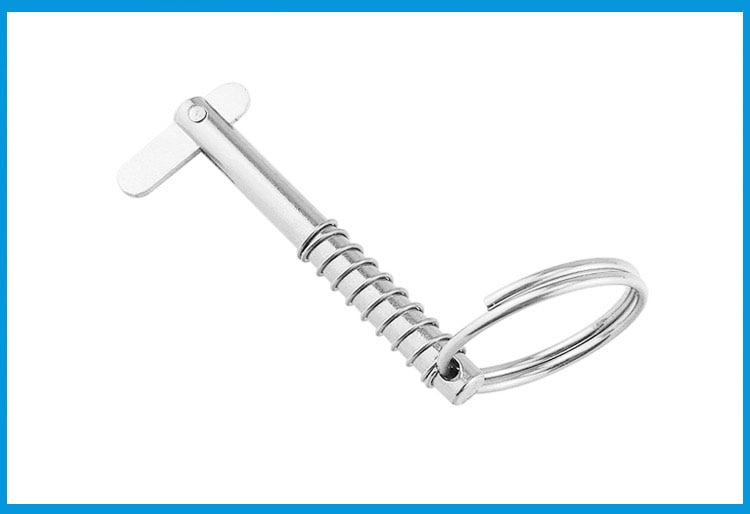 Goupille de dégagement rapide d'acier inoxydable de la catégorie 316 Marine de MATEL de 5mm BSET pour le bateau