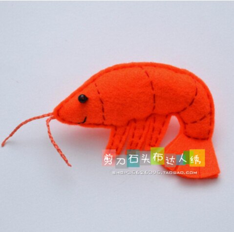 DIY podwodny świat zwierząt morskich zestaw z filcu z włókniny Craft DIY zestaw do szycia materiał Handwork DIY robótki suppli: Q