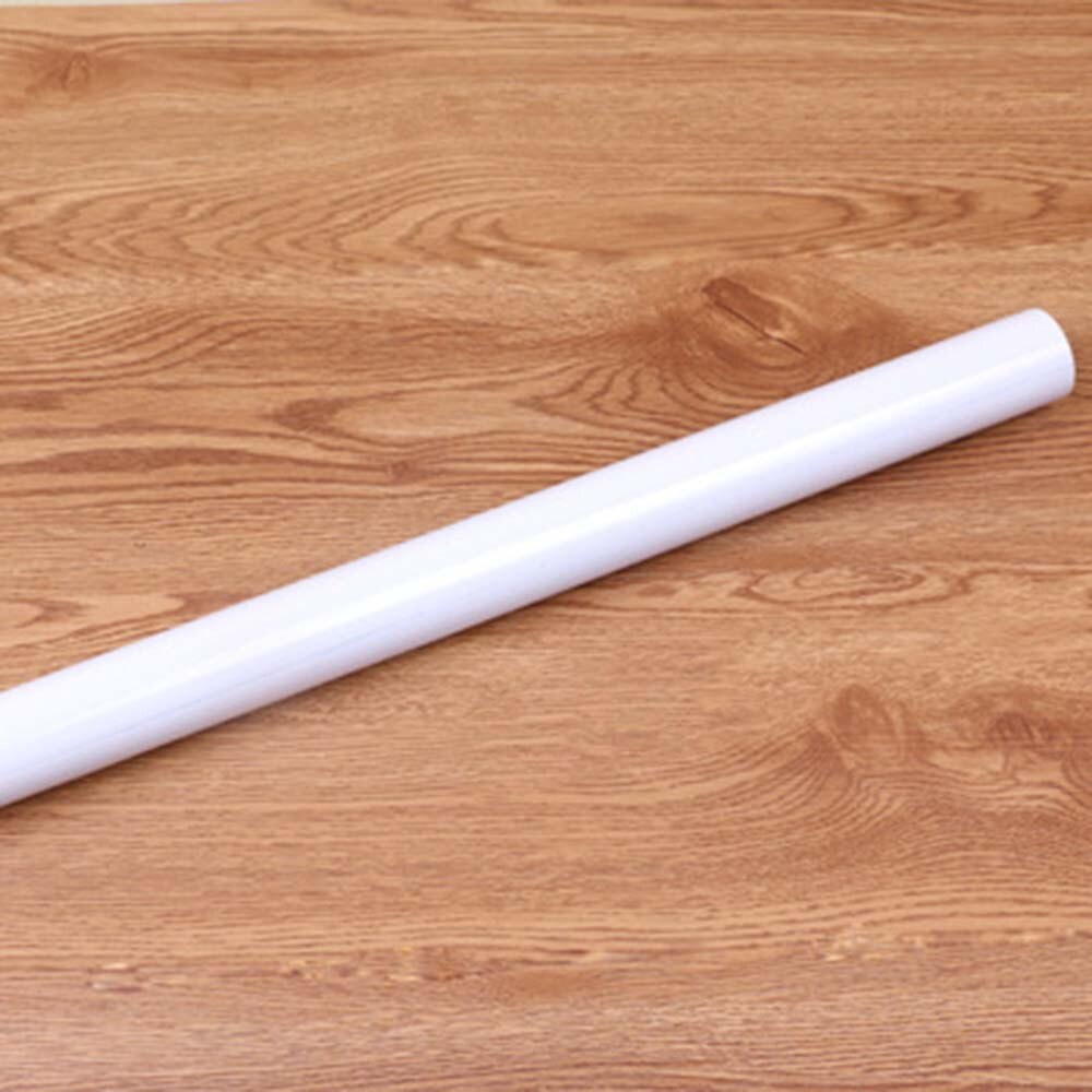 Pizarra blanca autoadhesiva extraíble, pegatina de pared de borrado en seco, 3 colores, para el hogar, oficina y escuela: White / 45x100cm