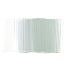 50pcs Glass Slide Plate Panel Ground Edge Microscope Biology Experiment Glass Sheets Thickness 1mm-1.2mm 25.4x76.2mm