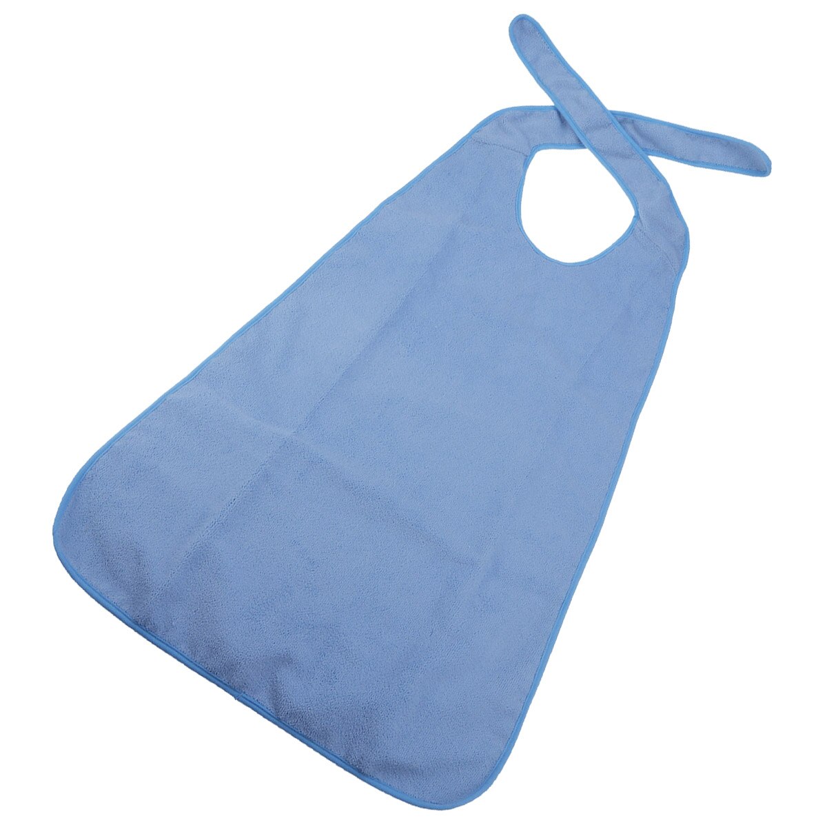 Washable Mealtime Protector Elderly People Meal Bibs Clothing Protector Waterproof Convenient Adult Bib for Adult Old People: Red