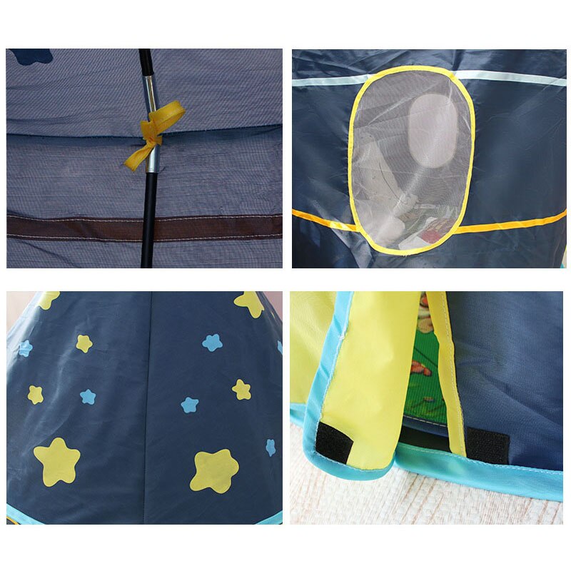 Przenośny bawić się namiot dla dzieci kryty odkryty piłka oceaniczna basen składany Cubby zabawki zamek Enfant Pokój prezenty robić domu dla dzieci