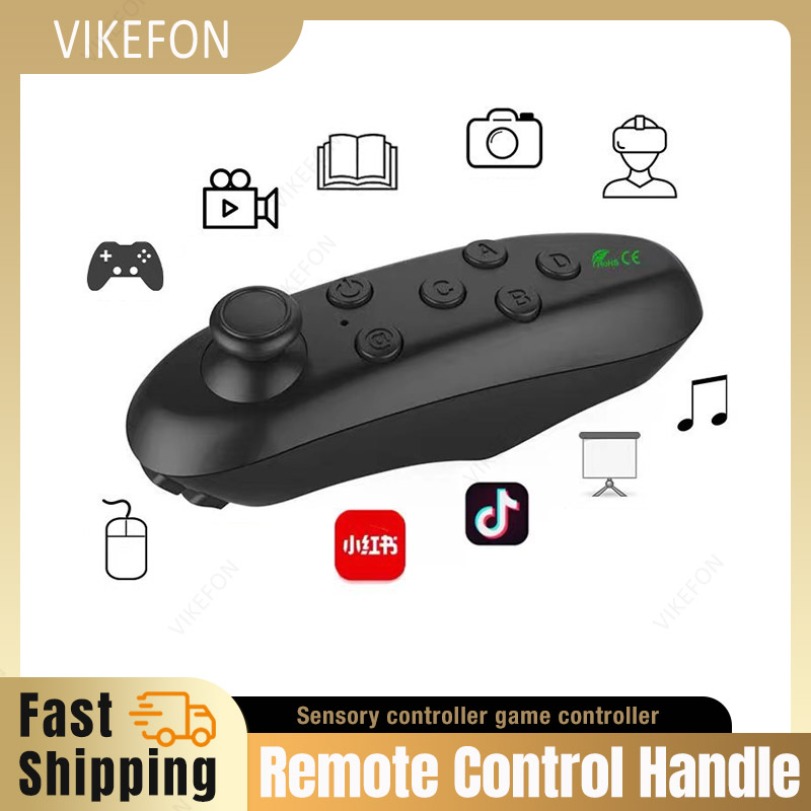 Multifunctional Bluetooth VR Controller Mobile Remote Control Game Wireless Mouse Motion Sensing Controller for Android iOS