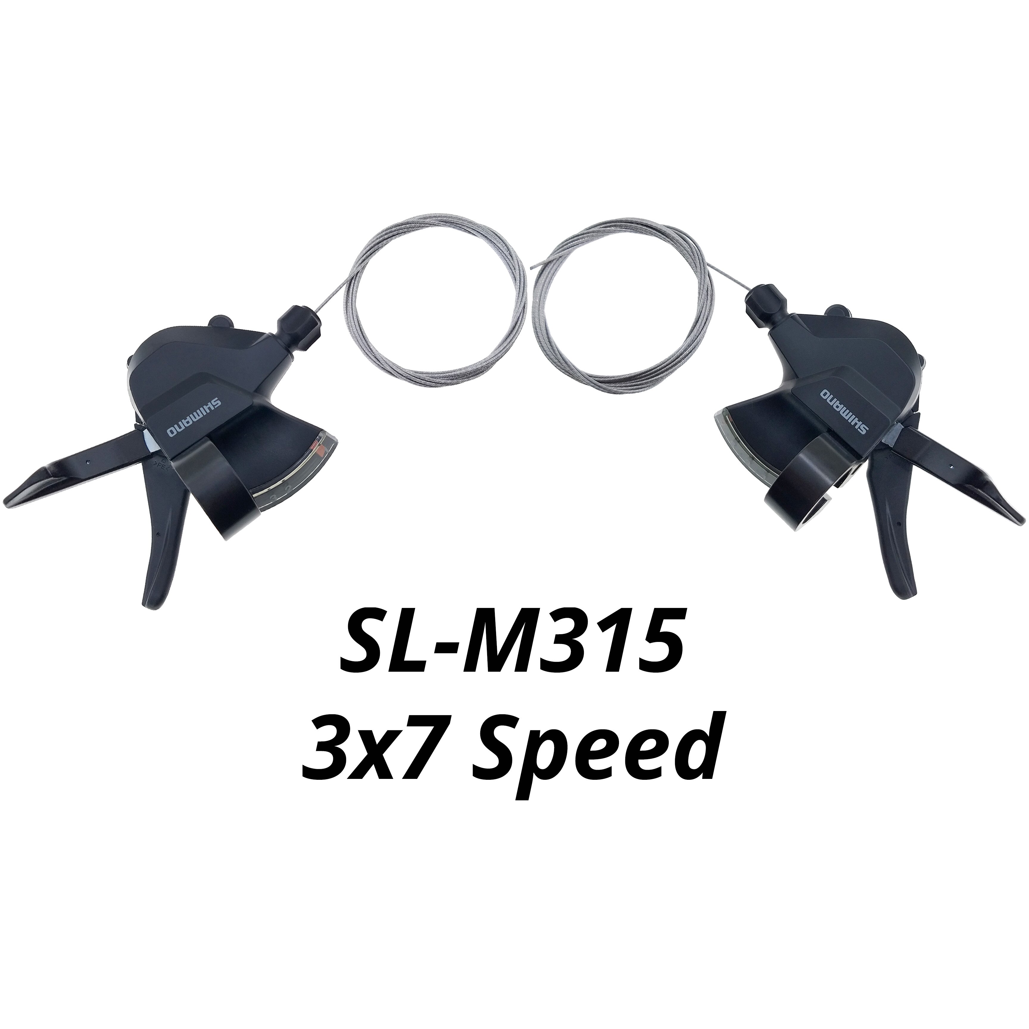 SHIMANO Altus SL-M315 7/8 prędkość zmiennokształtny cyngiel MTB rower 2x7 2x8 3x7 3x8 14S 16S 21S 24 prędkość lewa/prawa dźwignia zmiany biegów M315 M310: SL-M315 3X7S