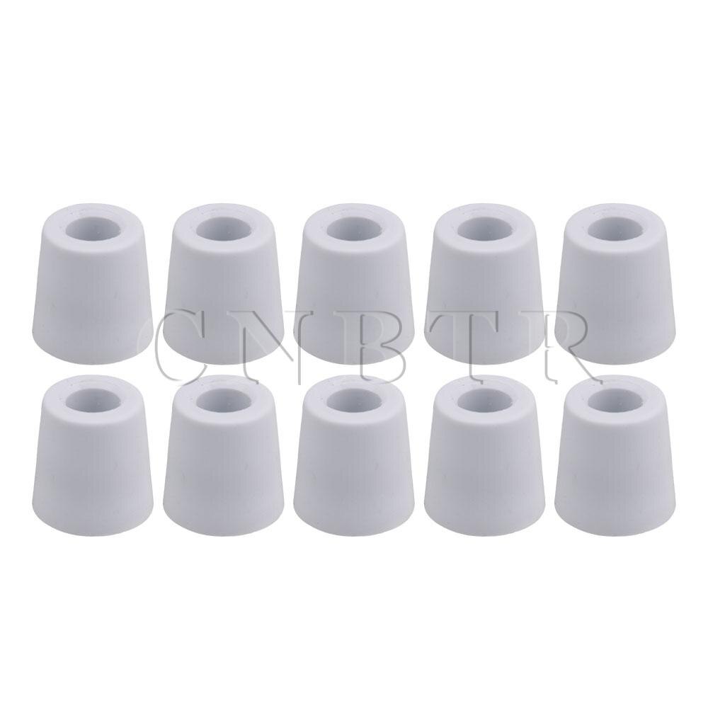 Cnbtr 10 stuks rubberen voetjes witte voetjes stootkussens voor meubels