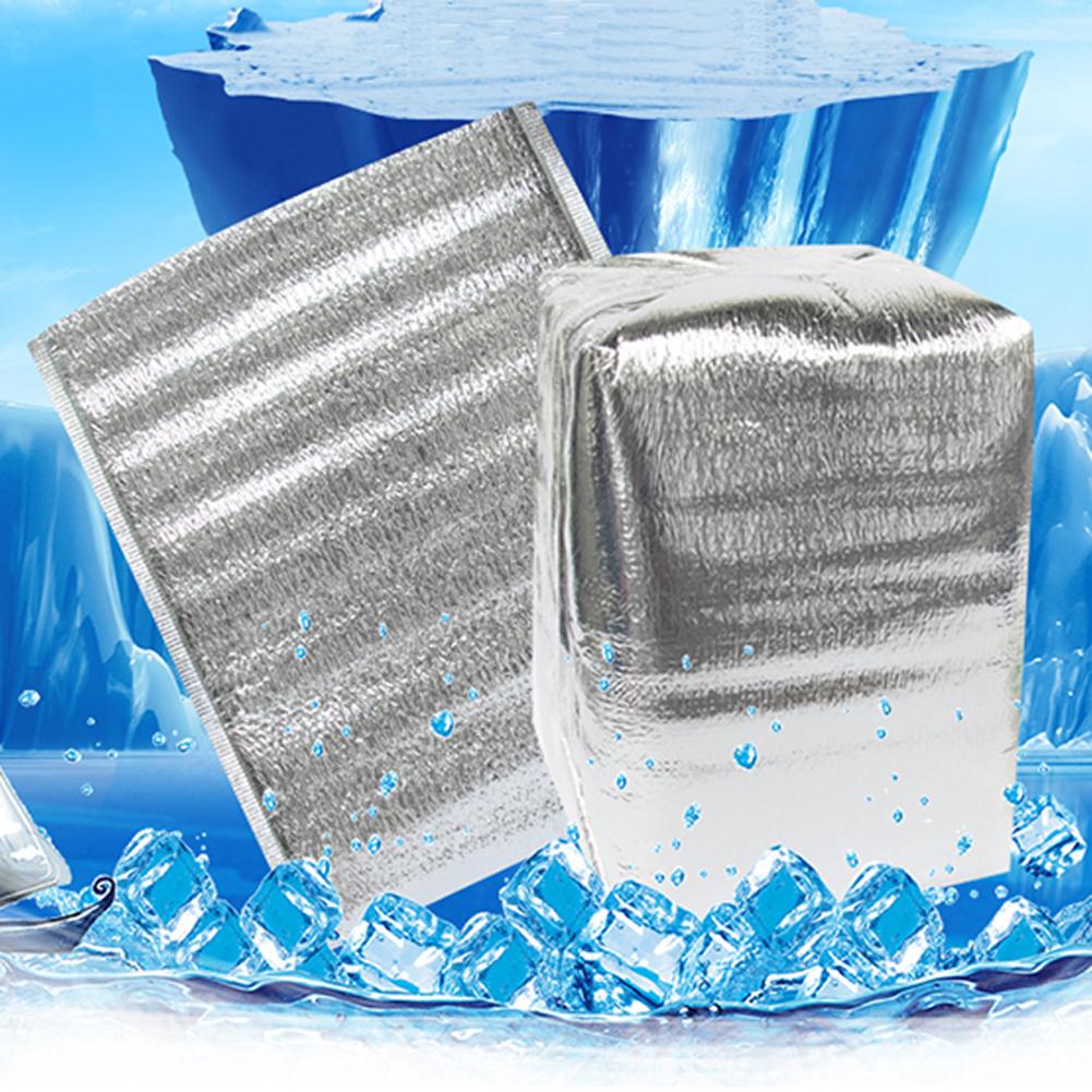 20Pcs Lunch Bag Thermal Insulation Aluminum Foil Disposable Food Pouch