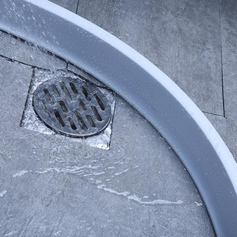 Kjøkken bad vannstopp flombarriere silikon vannblokkering tørr og våt separasjon vanntett stripe vannbarrierer