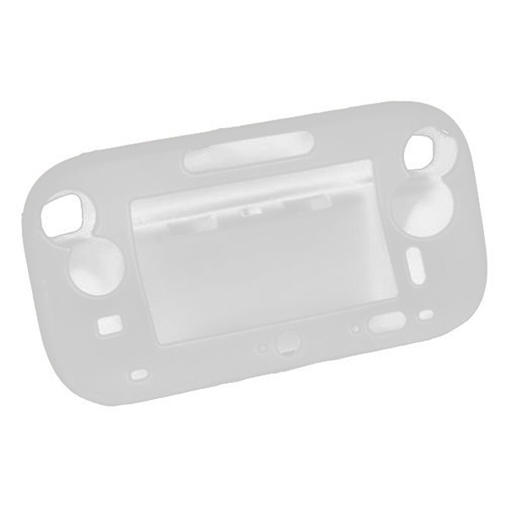 Zachte Siliconen Rubber Full Body Protector Voor Wii U Gel Case Cover Skin Shell Voor Nintend Wii U Gamepad Controller 5 Kleuren Ultra