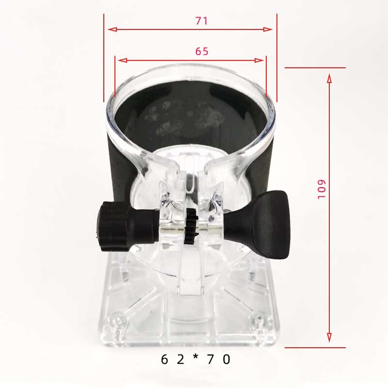 Circle Cutting Jig For Makita Electric Hand Trimmer Wood Router Milling Circle Slotting Trimming Machine Woodworking Tools: F