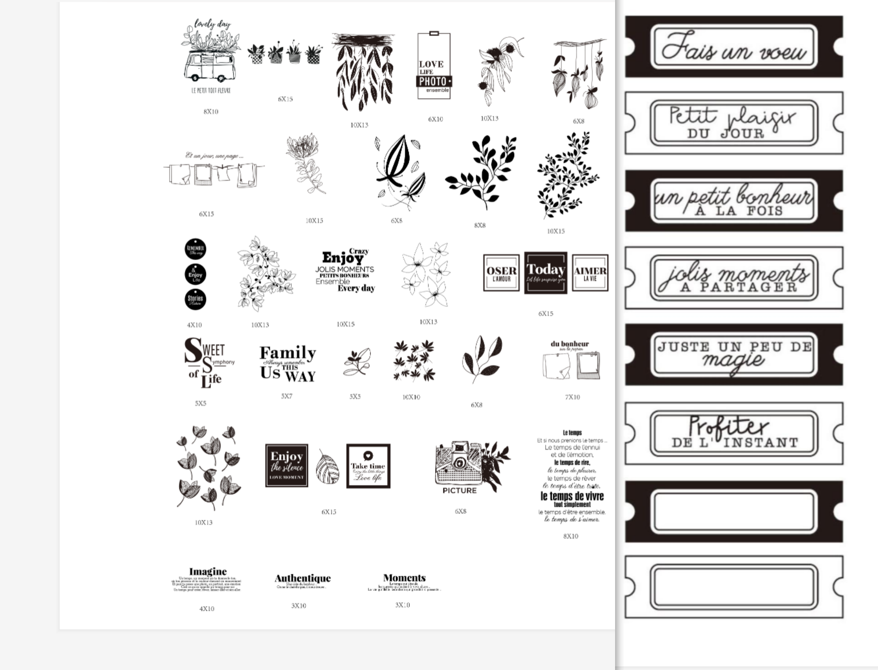 Franse Transparant Clear Siliconen Stempel/Zegel Voor Diy Scrapbooking/Fotoalbum Decoratieve Duidelijke Stempel A3112