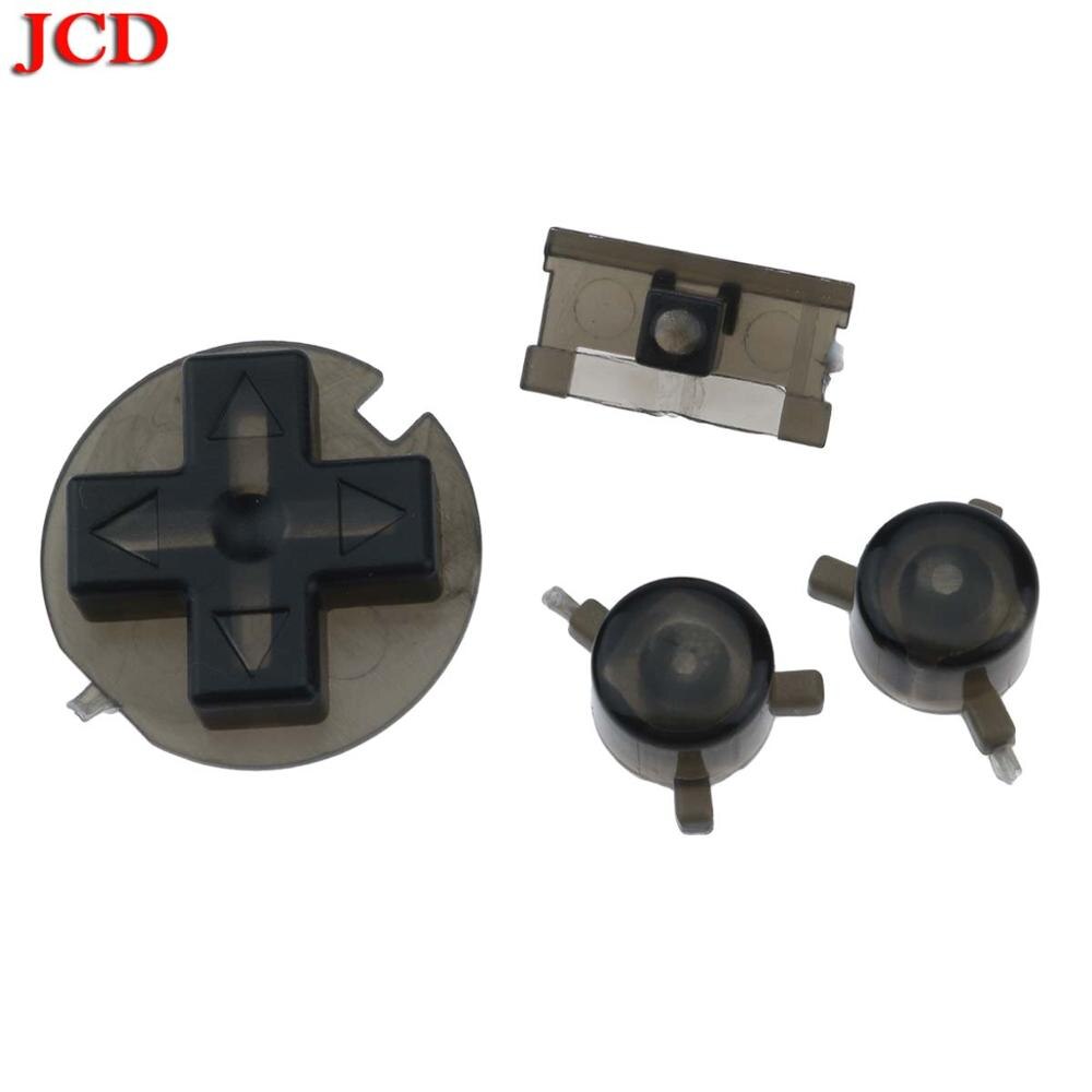 JCD Multi Transparent color option A B Buttons Keypads for Gameboy Pocket On Off Power Buttons for GBP D Pads Power Buttons: No5