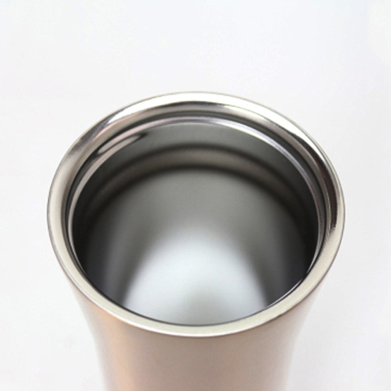 Upors 500ml kaffekrus rustfrit stål dobbeltvæg tekop kaffe te krus mælk termokande termokop udendørs rejse krus