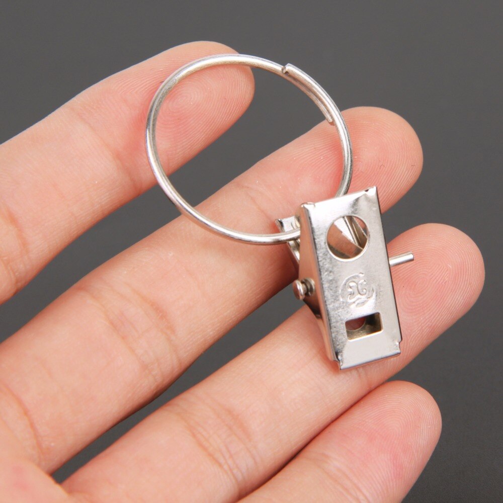 20 Stks/pak Venster Douchegordijn Rod Clips Ringen Rvs Gordijn Clips Gordijn Accessorries Thuis Leveringen