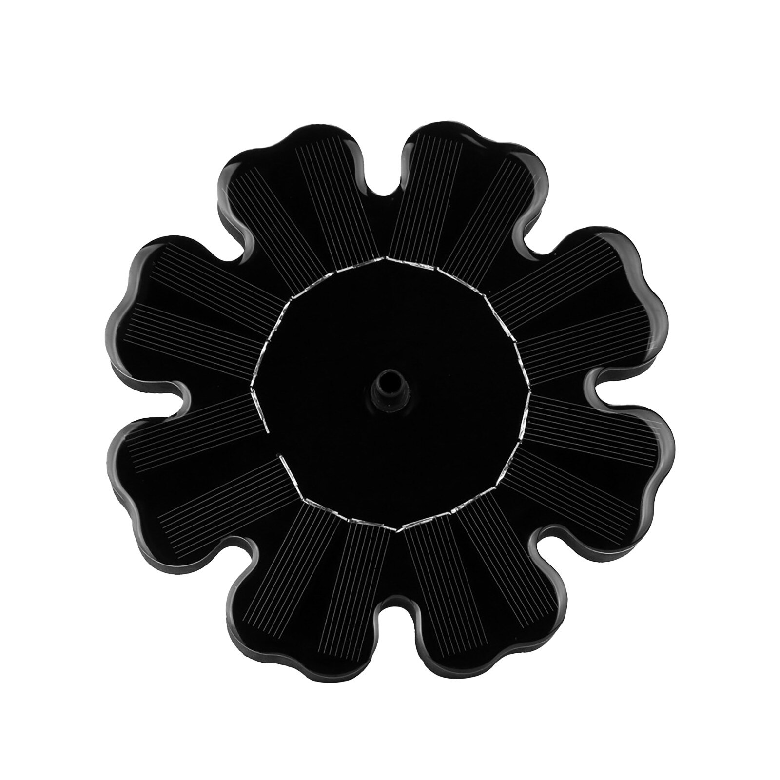 45# Floating Solar Fountain Pump With Nozzle Free Standing Solar Powered Water Fountain Pump Bird Bath Outdoor Garden Pond Pool: Default Title