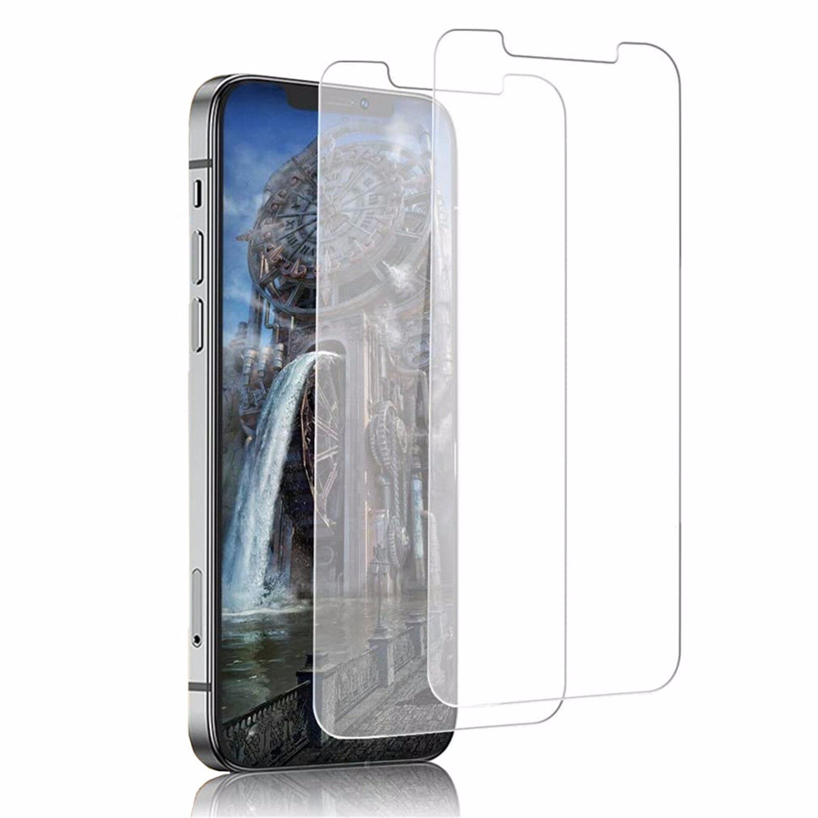 3pcs Hd Clear Tempered Glass Scr.een Protector Film For Iphone 12/mini/pro/max Screen Protectors#40