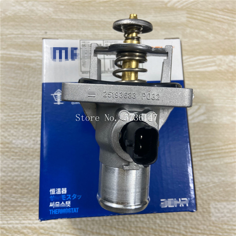 Originele Motor Koelvloeistof Thermostaat Montage Geen: 96984104 25193683 Voor Chevrolet- Cruze Sonic Aveo Astra Zafira Signum Vauxh-