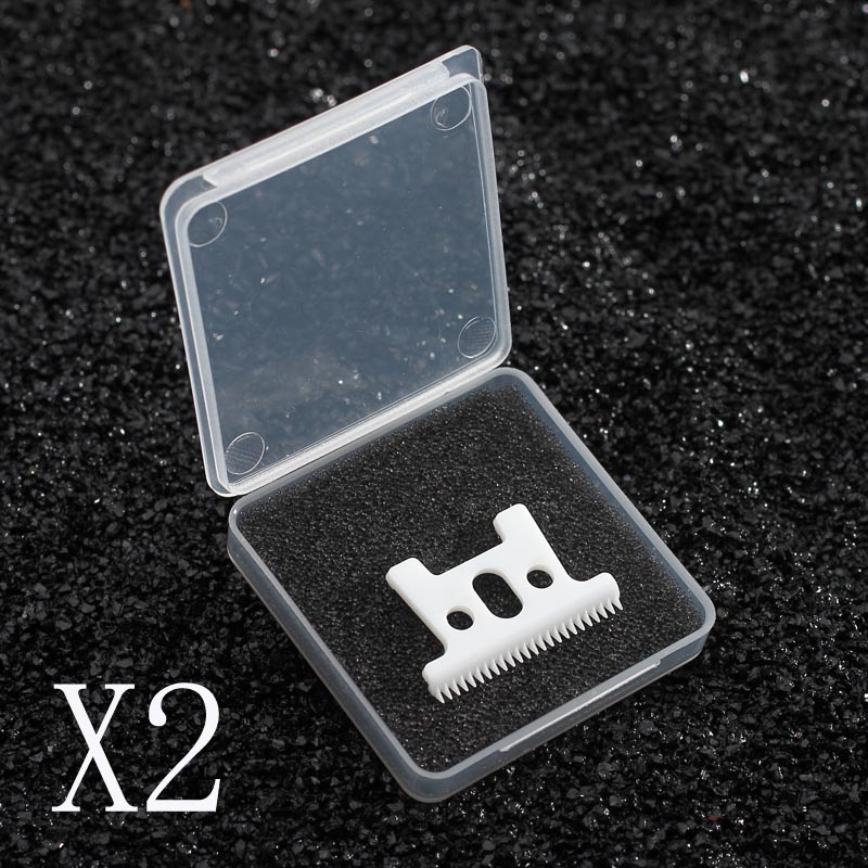 24 teeth ceramic blade for andis D8 SlimLine Pro Li Hair Clipper Trimmer Replacement T Blade: C-1W 2 pc