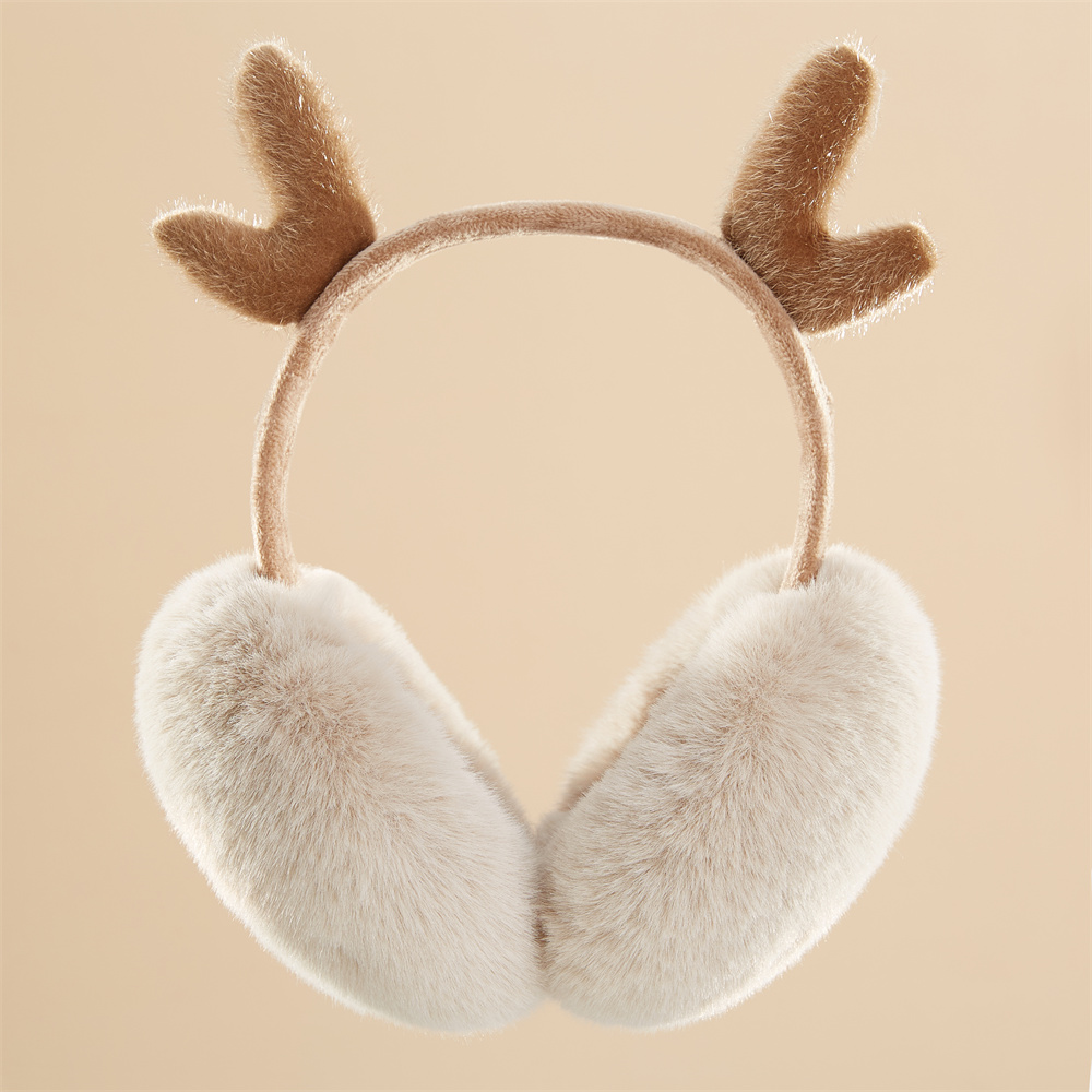 Anjj Ohrenschützer Faux Kaninchen ist hingefallen Hängen Ohr Abdeckung Warme Winter Ohrenschützer Pelz Ohrenschützer unisex Erwachsene Ohr Wärmer Falten: Grau