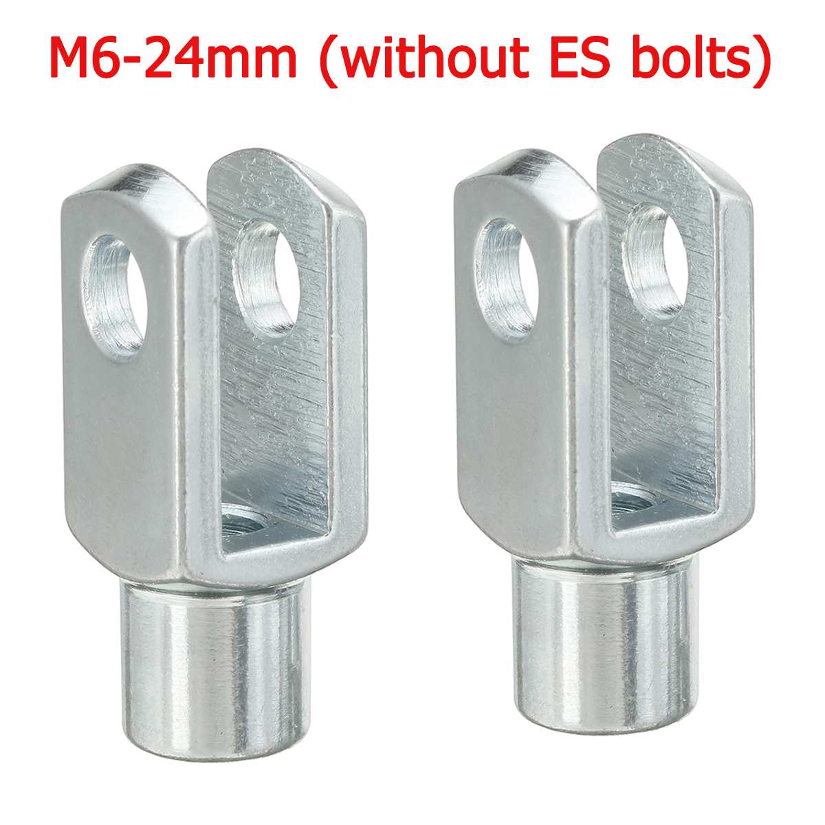 2Pcs M6 M8 M10 Universal Silver M6 M8 Boot Bonnet Kofferbak Gas Strut End Fitting Pin Kogelgewricht Klep lente Houders
