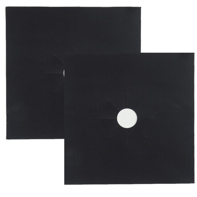 Protection pour Cuisinière à Gaz, Accessoire pour la Cuisine, Protège votre Appareil, Petit Tapis Mat, Laisse vos Feux Propres, Lot de 1, 2, 4 Pièces: CF101-4