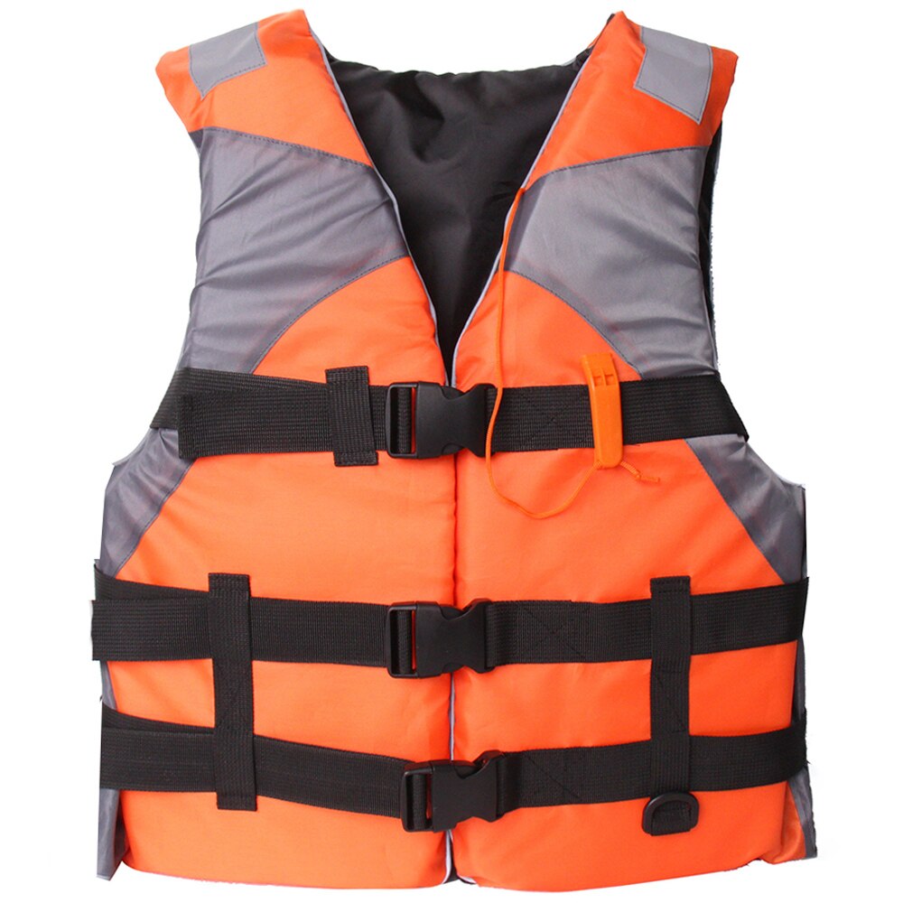 Life Vest Adults Vest Kayak Wakeboard Motorboats Raft Rescue Drifting Boat Life Jacket Jet Ski Water Sports Swimming Rescue Surf: N033 Orange