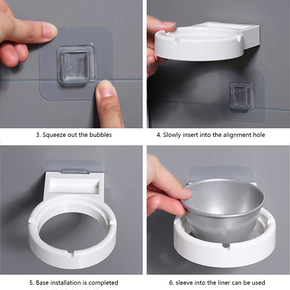 Muur Gemonteerde Asbak Wc Muur Opbergrek Sterke Viscose Gratis Ponsen Wc Muur Asbak Badkamer Accessoires