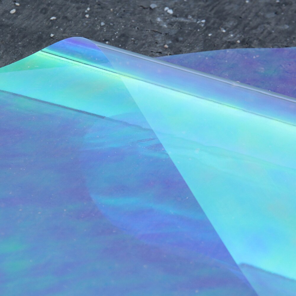 20PCS Durable Good Thin Cellophane Wrapping Packaging Paper Iridescent Film For Bouquet Flower Decoration