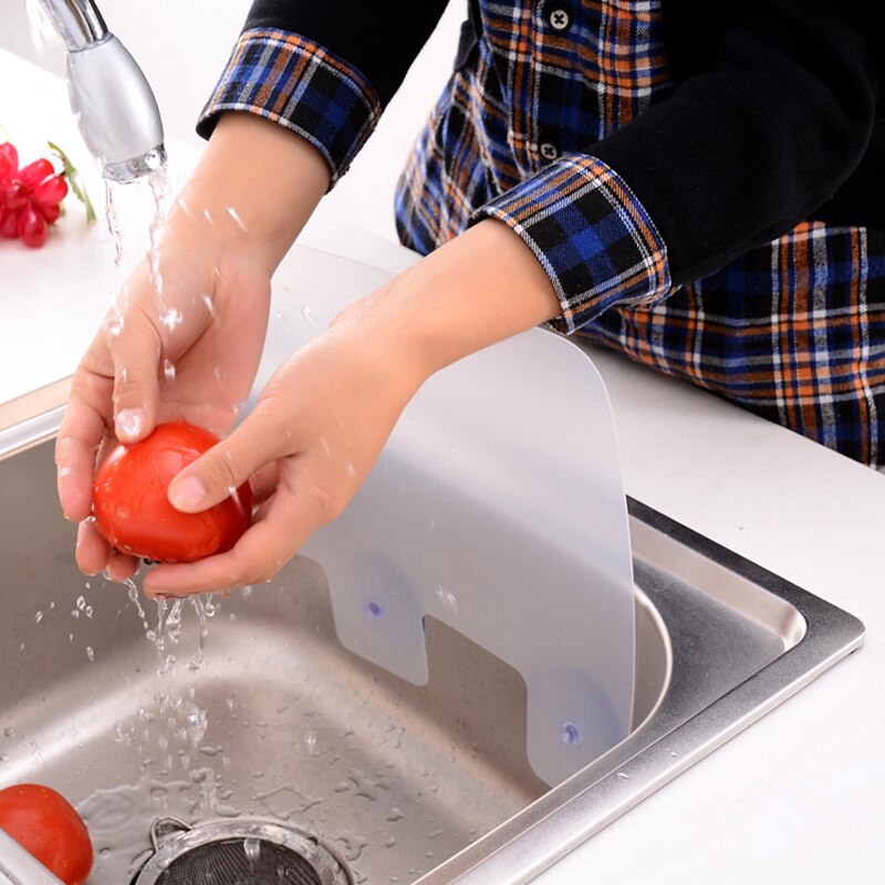 Defletor de água para pia, armadilha anti-respingo, utensílios de cozinha, prateleira de cozinha, acessórios de banheiro