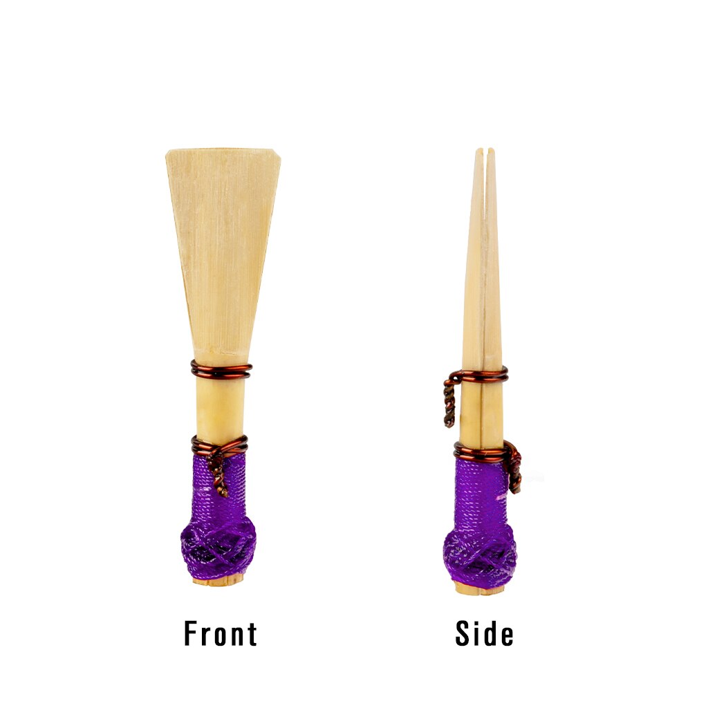 NAOMI Bassoon Reeds - 2 Pack - Medium Strength - Individual Moisture-Proof Case