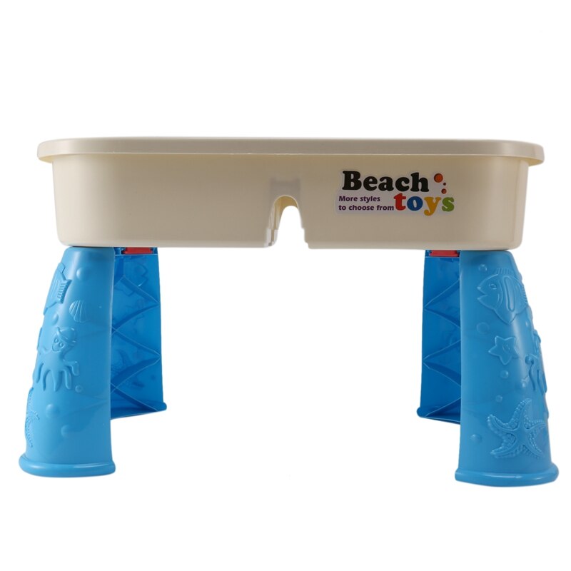 Sand and Water Table Set with Lid Cover Beach Toys Outdoor Garden Sandbox Kit Kids Summer Beach for Toddlers Kids