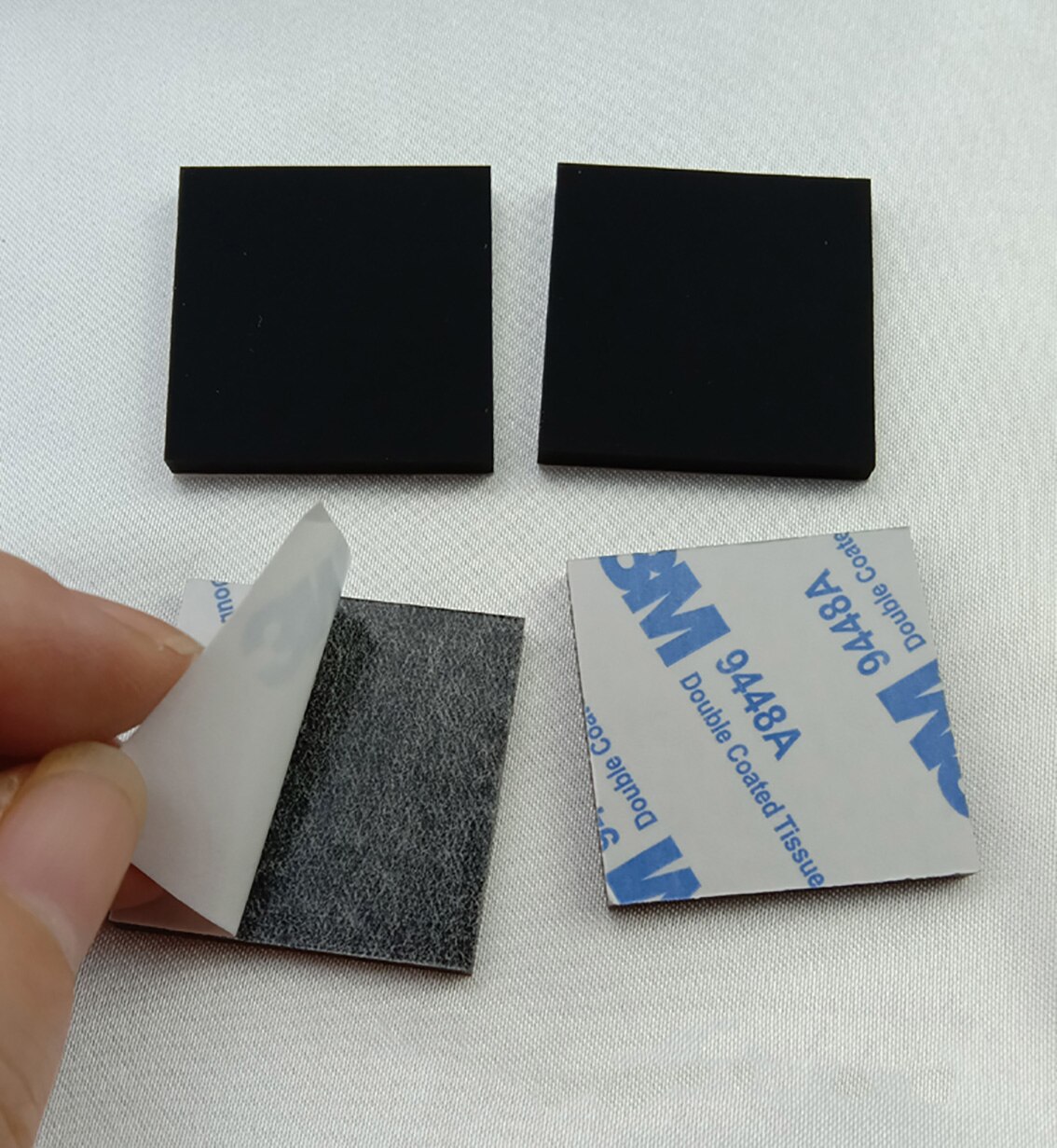 Schwarzes Quadrat Silikon Gummi Streifen Pad 6*6*1,5mm 60*15*3mm Selbst Klebe dichtung Dichtung Dicke 0,7mm 1mm 1,5 mm-4mm