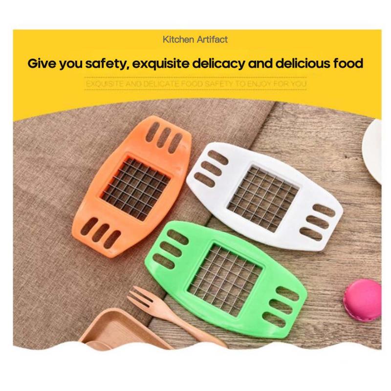 Nueva cortadora de papas Chip de corte en tiras papas fritas francés herramientas Multi-función de corte de máquina de cocina práctico Diy Gadgets