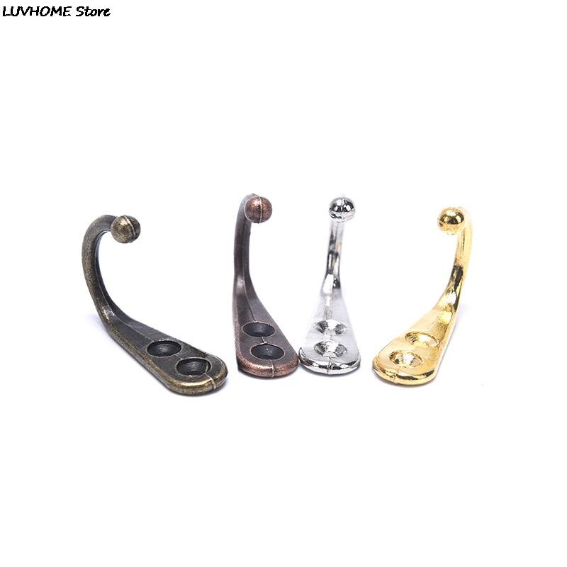 Crochet mural Vintage en alliage de Zinc pour porte de chambre à coucher, 1 pièce