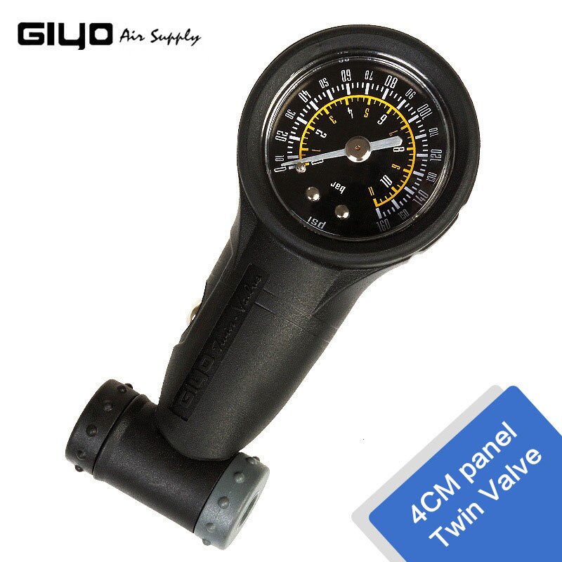 Giyo däck bord cykel däck tryckmätare 160 psi mountain road cykel luft däck mätare för presta ventil/schrader ventil