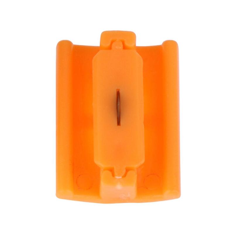 Cuchilla de corte de tarjeta de papel de precisión, recortadora de arte, cuchilla de papelería de oficina, Kits de cuchillas portátiles A5: A5 Orange
