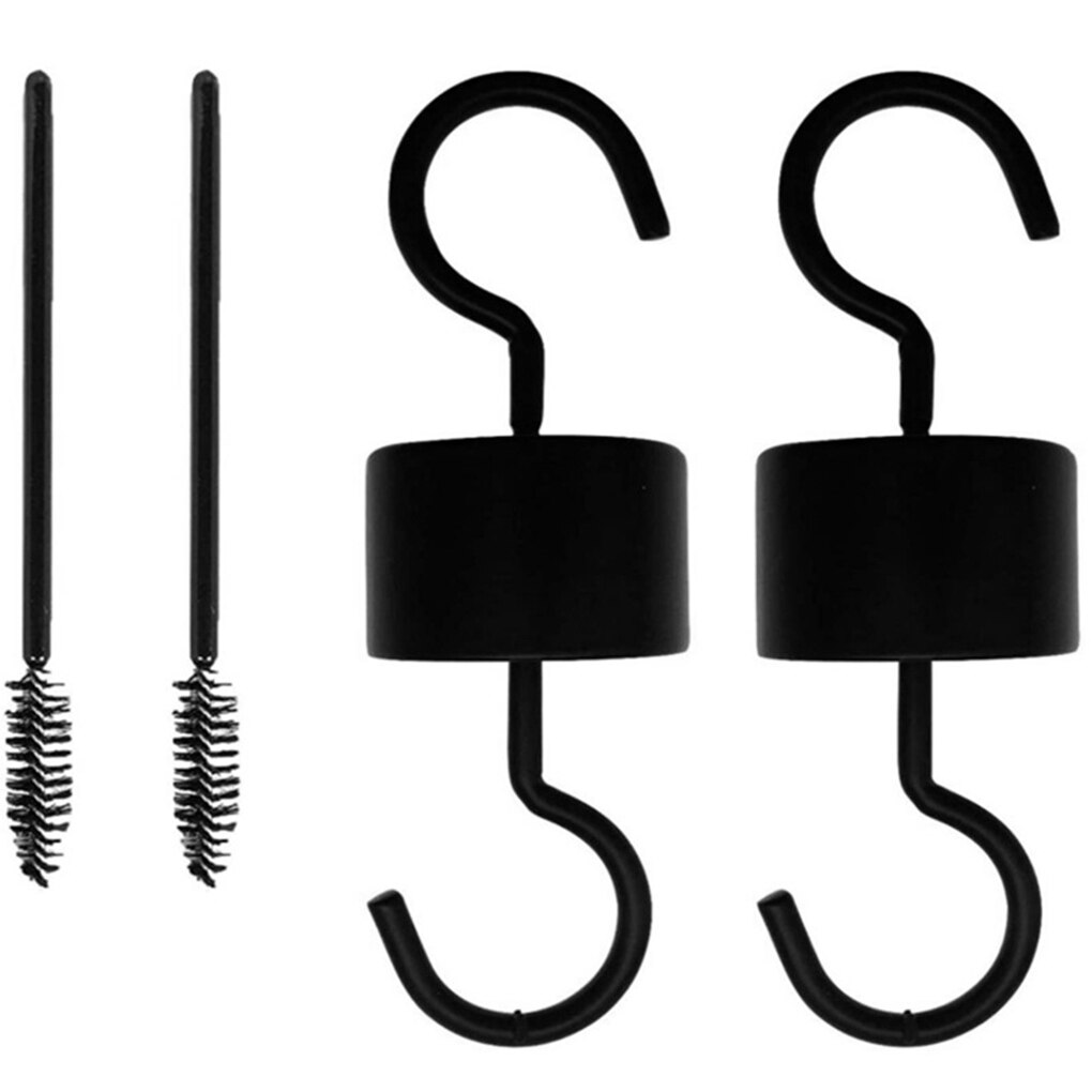 Bird Feeding Hanging Hook Hangers Fowl Feeder Hooks Metal Plants Insect Guard Outdoor Hangers with Brushes