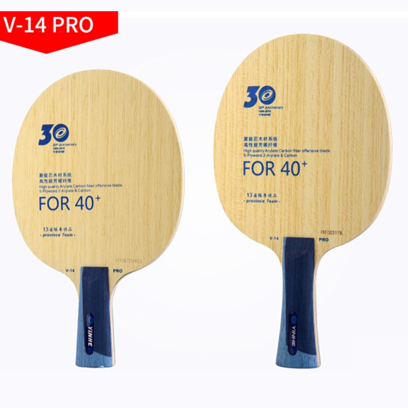 Original yinhe MC-2 U-2 V-14 PRO table tennis blade for 40+ provincial team table tennis racket racket ping pong